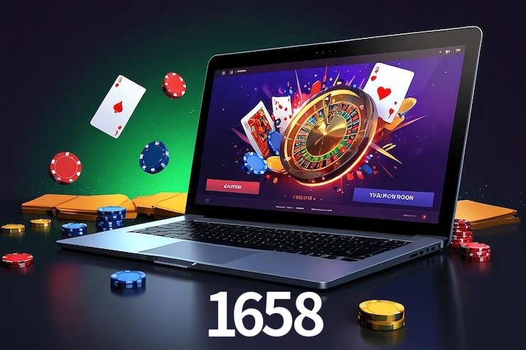 Sinta a adrenalina dos jogos de cassino com 1658